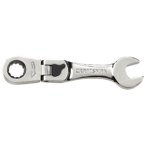Craftsman 42487 - 9-- 1/2 in. stubby locking flex ratcheting combination wrench for sale