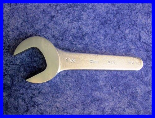 Martin 1-3/4&#034; Chrome 30 Degree Head Service/Pump Wrench Made in USA Part 1256