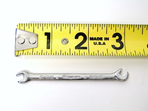SNAP ON DS1010A Wrench, Open End, Ignition, 15°/60° Offsets, 5/32&#034;-5/32&#034;