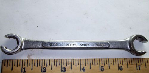 Plews No.72-917 flared nut  wrench, 5/8 and 11/16 inch______1381/1