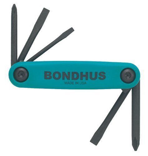 Bondhus GorillaGrip Fold-up Utility Set, Phillips, Slotted/12547