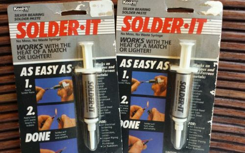 Solder-It SP-7 Silver Bearing Solder Paste - New In Package - Free Shipping