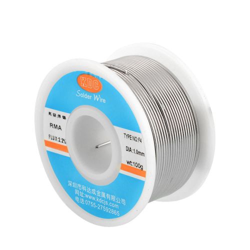 New High Quality 1 Reel 63/37 100g 1.0mm Tin Wire Solder for Circuit Electrical