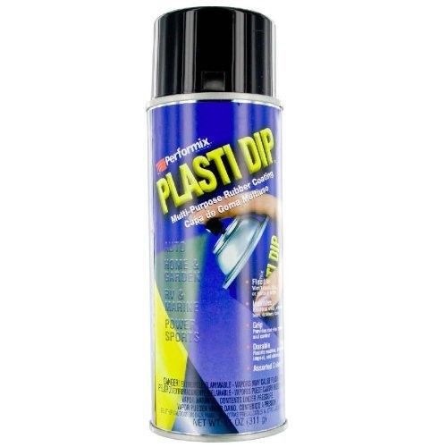 Performix PLASTI DIP BLACK 11OZ Spray CAN Rubber Handle Coating