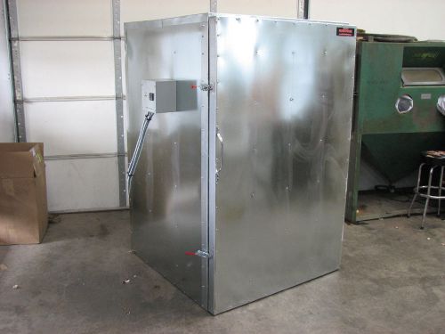 Powder coat coating electric curing oven    new    flat floor model for sale