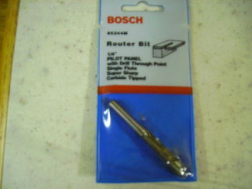 Bosch 85244M - 1/4 In. Carbide Tipped Pilot Panel Router Bit