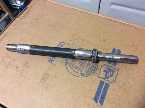 Clarke / American 8 floor sander drum shaft