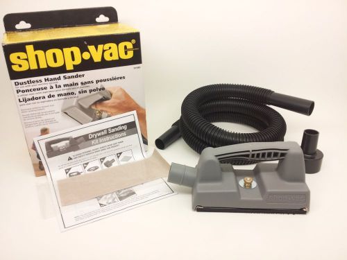 New shop-vac dustless hand sander and 6&#039; x 1.25&#034; hose, model 91980 for sale
