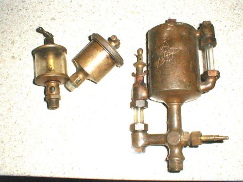 Antique oilers for hit and miss also steam  engines