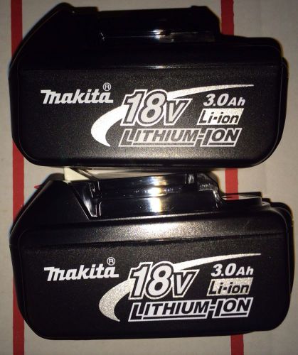 2 MAKITA BL1830 18V LXT 3.0Ah BATTERY &amp; DC18RC CHARGER ,BRAND NEW,XT248 248 Ion