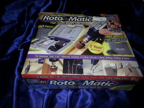 Roto matic tool kit polishing sanding grinding etching cutting buffing drilling for sale