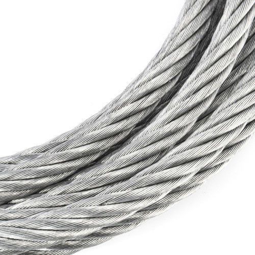 Galvanized steel wire rope metal cable 1mm 2mm 3mm 4mm 5mm 6mm 8mm for sale