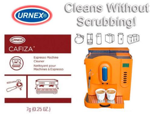 Urnex Cafiza Coffee &amp; Espresso Machine Cleaning Powder, 20 Packets. Made In USA