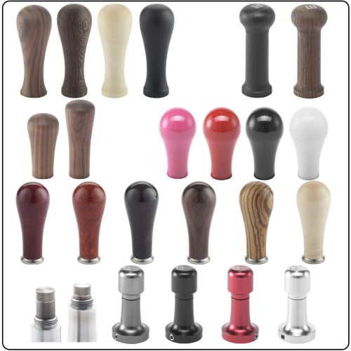 ULTIMATE SELECTION OF COFFEE TAMPER HANDLES BUILD YOUR OWN CUSTOM COFFEE TAMPER
