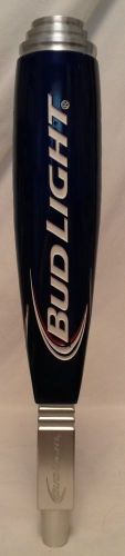 12 IN. BLUE AND SILVER BUD LIGHT BEER TAP HANDLE