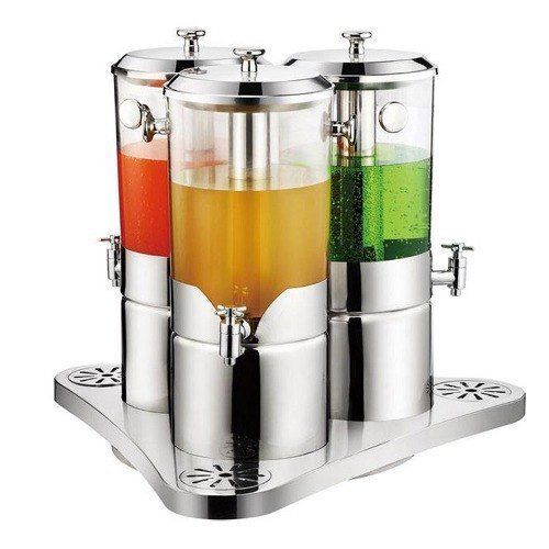 Bon Chef 40507 6 Gallon Tripple Rotating Juice Dispenser BRAND NEW!