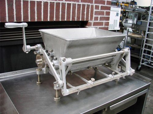 Rhodes kook e king bench top manual cookie machine depositor with four dies for sale