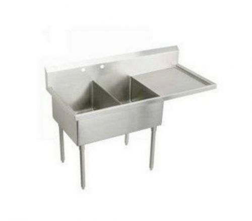 Elkay WNSF8260R2 Weldbilt Two Compartment Scullery Commercial