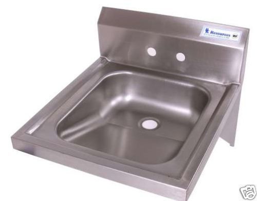 Stainless Steel  Hand Sink Handicap ADA Compliant