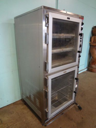 Hd commercial &#034;super system&#034; electric bakery oven with proofer 2 in 1 on caster for sale