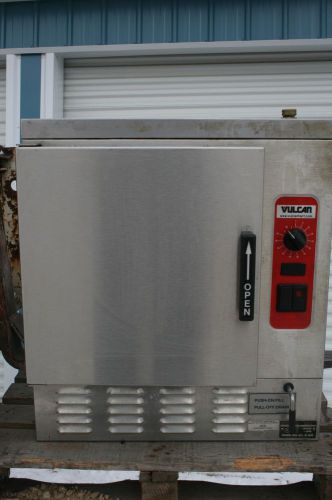 Vulcan c24ea5-1 bsc controls 5 pan electric countertop convection steamer for sale