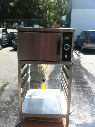 Hobart electric counter top convection steamer with equipment stand for sale