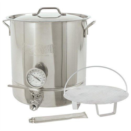 Barbour International 800-416 Bc 6pc Home Brew Kettle Kit (800416)
