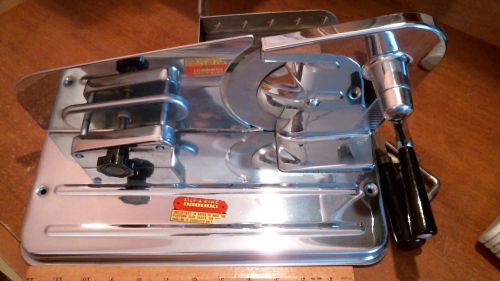 VINTAGE NEVER USED  MINT MEAT AND CHEESE SLICING MACHINE