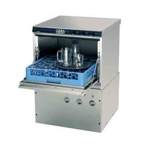 Cma gl-x glass washer, undercounter, 24&#034; wide cabinet, 30 racks per hour, built for sale