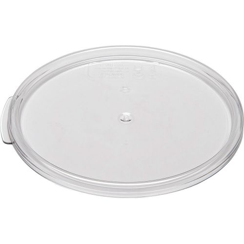 Cambro large 6 and 8 qt. camwear lids, 12pk clear rfscwc6-135 for sale