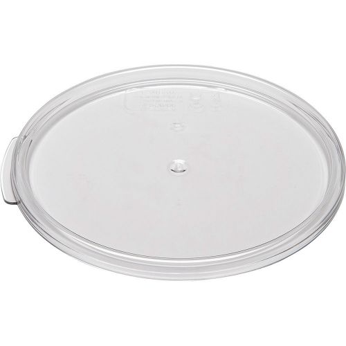 CAMBRO LARGE 6 AND 8 QT. CAMWEAR LIDS, 12PK CLEAR RFSCWC6-135