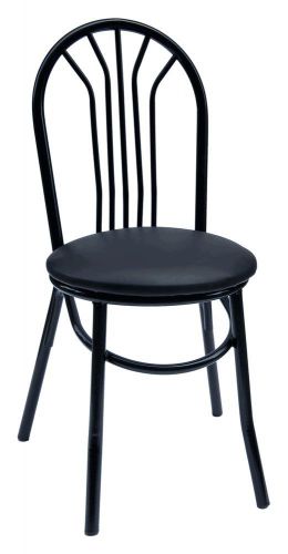 New Loretto Metal Bistro Chair - 4 Vinyl Seat Color Choices