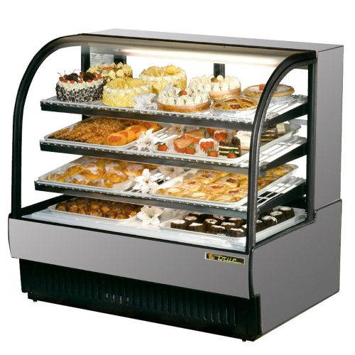 True (TCGD-50) - 51&#034; Curved Glass Dry Bakery Display Case