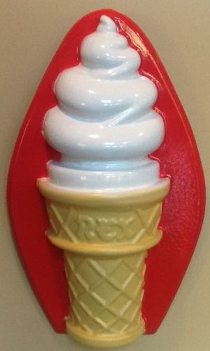 Ice Cream Soft Serve Suggestive Advertisement Fake Food Signs adv Soft Serve
