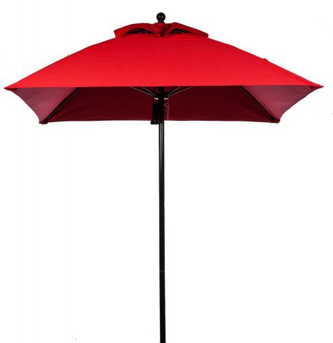 Outdoor Umbrella: Mary Fiberglass Frame Fabric Umbrella
