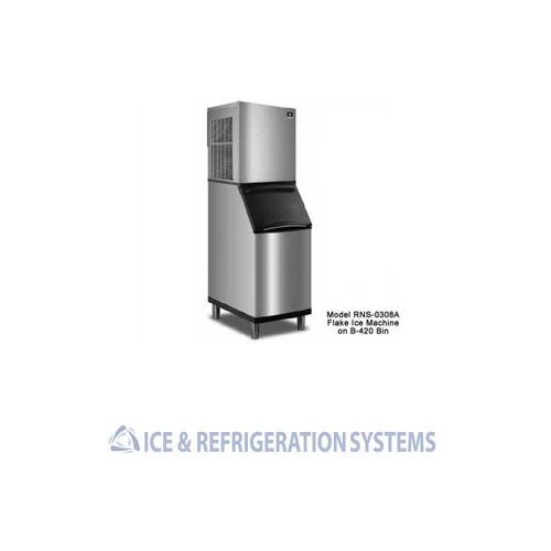 MANITOWOC 315LB SONIC NUGGET ICE MACHINE MAKER WITH ICE BIN  RNS-0309-A &amp; B-420