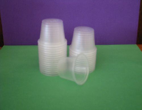 Dart souffle cups 1oz. plastic portion cup, 600 no lids for sale