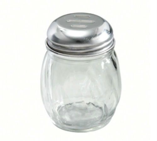 Winco (G-108) Glass Cheese Shaker w/ Slotted Top