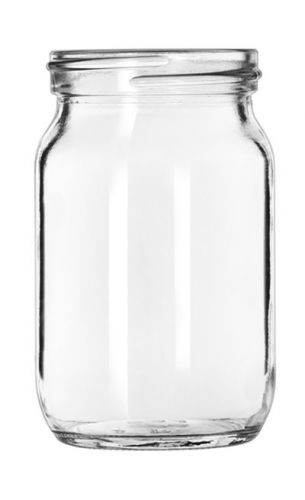 Set of 6 Drinking / Mason Jar 4 oz Libbey Glass 92144