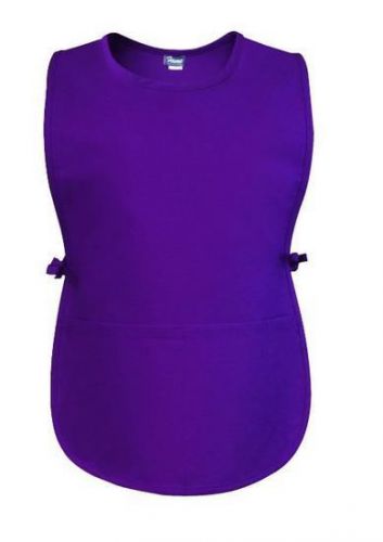 F12 purple cobbler apron 2 pouch pockets 65/35 poly-cotton twill 18577 for sale