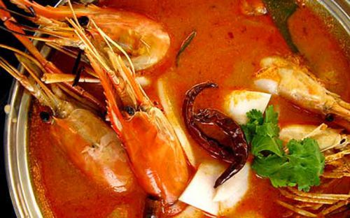 Tom Yum Goong Shrimp Soup Thai Food DIY Recipe Dish Asian Dining Digital File