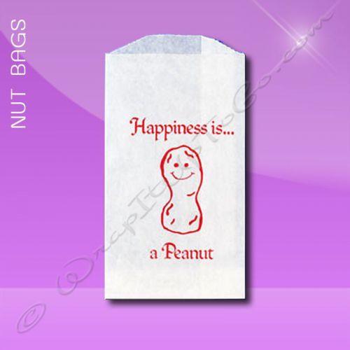 Peanut bags – 3-1/2 x 6-1/2 – printed for sale