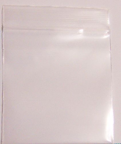 100 - 4&#034; x 4&#034; clear 6 mil reusable zipper zip lock ldpe extra heavy duty bags for sale