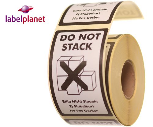 Do Not Stack Package/Packaging Postage Mail Self-Adhesive Labels Label Planet®