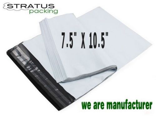 1000 7.5X10.5 Poly Mailers Plastic Self Seal Shipping Bags + FREE SHIPPING