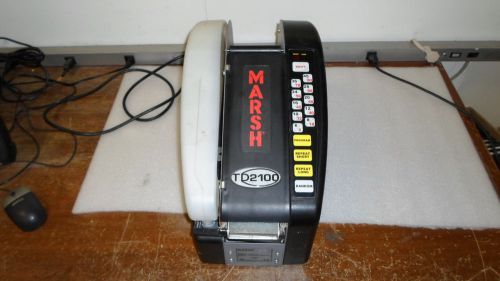 Marsh td2100 tde110 electric tape dispenser for sale