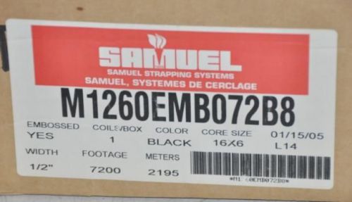 Samuel m1260emb072b8 strapping embossed brand new for sale