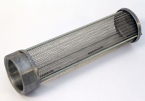 Suction hose screen strainer 3&#034; thread aluminum za99010 for sale