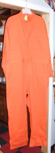Men&#039;s Orange Red Kap Jumpsuit Coverall Regular Halloween Costume Work