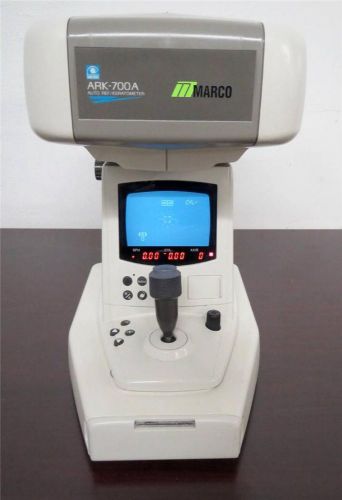 Nidek marco autorefractor keratometer ark-700a topcon zeiss humphrey for sale